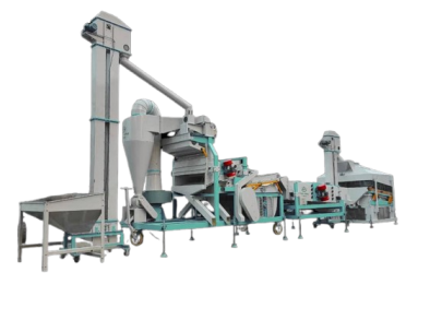 Sunflower seed shelling processing line 